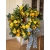 Wianek na drzwi "Limoncello" Cytryny i Eukaliptus 60 cm